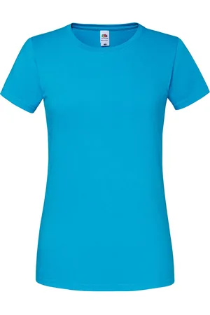 Fruit Of The Loom Rundhalsshirt »Lady Fit Premium«, (Packung, 2 tlg., 2er-Pack)