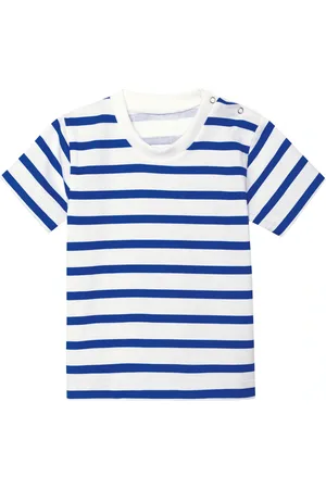 Trigema T-Shirt » T-Shirt mit Allover-Ringelmuster«, (1 tlg.)