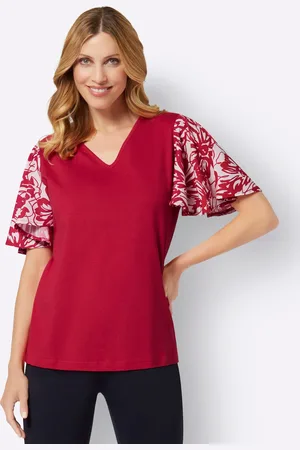 Classic Basics Kurzarmshirt »V-Shirt«, (1 tlg.)