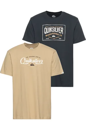 Quiksilver T-Shirt »CLOUD UNDER PACK SHORT SLEEVE TEE YM«, (Packung, 2 tlg., 2), im Doppelpack