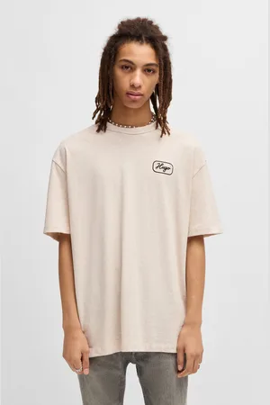Hugo Blue T-Shirt »Nampie«, mit großem Aufdruck