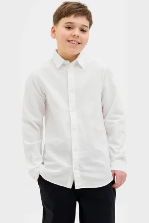 JACK & JONES Langarmhemd »JJEBREEZE SHIRT LS SN JNR«