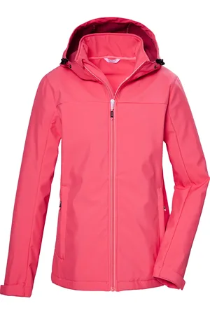 Killtec Softshelljacke »KOS 102 WMN SFTSHLL JCKT«, Wasserabweisende, atmungsaktive Softshelljacke, PFAS-frei imprägniert