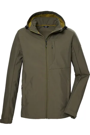 Killtec Softshelljacke »KOS 103 MN SFTSHLL JCKT«, Wasserabweisende, winddichte Softshelljacke, PFAS-frei imprägniert