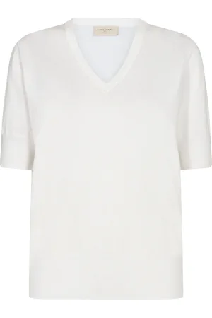Freequent Kurzarmpullover »FQKATIE-PULLOVER«, mit V-Ausschnitt