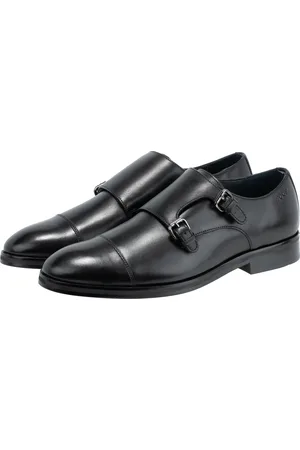 JOOP! Slipper »pero kleitos monk lace up mc2«, Business Schuh, Anzugschuh, Monk mit Lederinnensohle
