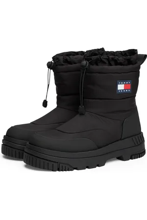 Tommy Hilfiger Snowboots »TJM SNOW BOOT«, Plateau,Schneeschuh,Outdoorschuh,Stiefel zum Schlupfen, schmale Form