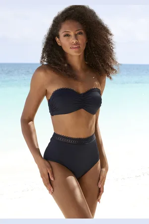 QS by s.Oliver Bügel-Bandeau-Bikini-Top »Aiko«, mit Häkeloptik