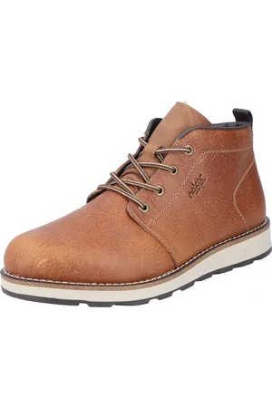 Rieker Winterboots, Schnürboots, Casual-Stiefelette mit Innenreißverschluss, Warmfutter