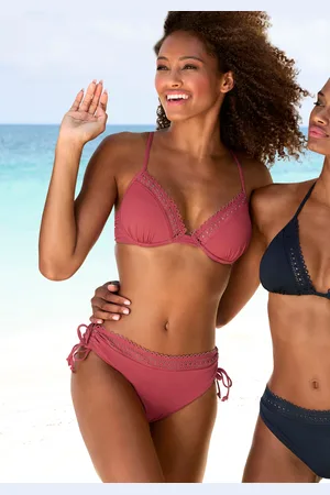 QS by s.Oliver Bikini-Hose »Aiko«, mit Häkeloptik