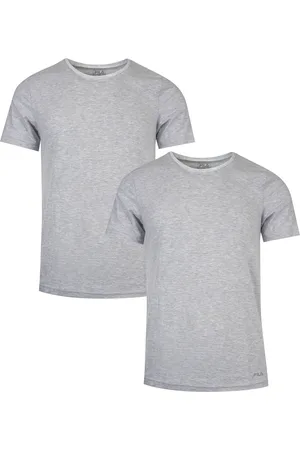 Fila T-Shirt, (2er Pack), mit klassischem Rundhalsausschnitt und Kurzarm