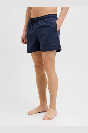 JACK & JONES Badeshorts »JPSTMAUI JJSWIM SOLID AKM SN«