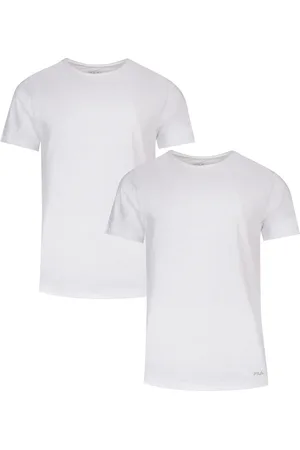Fila T-Shirt, (2er Pack), mit klassischem Rundhalsausschnitt und Kurzarm