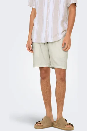 Only & Sons Shorts »ONSTEL LINEN LATHAM 0257 SHORTS«