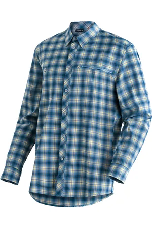 Maier Sports Outdoorhemd »Kasen L/S M«, Herren Hemd, langarm Karohemd für Outdoor und Freizeit