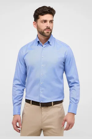 ETERNA Langarmhemd »MODERN FIT«, EASY IRON (bügelleicht)