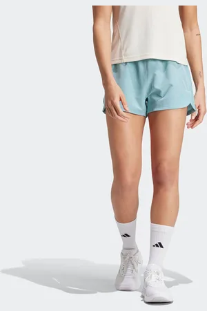 adidas Shorts »PACER WVN HIGH«, (1 tlg.), Woven Trainingsshorts mit hohem Bund