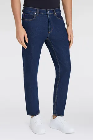 Hugo Blue Tapered-fit-Jeans »Brody«, mit Stone-washed-Finish