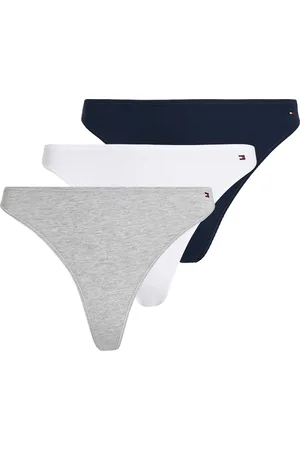 Tommy Hilfiger Tanga »3 PACK DIPPED THONG«, (Packung, 3 St., 3er), mit Logo