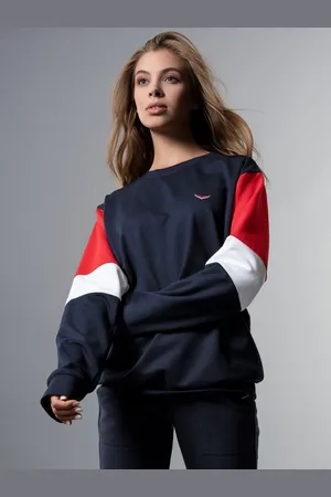 Trigema Sweatshirt » Sweatshirt mit kontrastfarbigen Elementen«