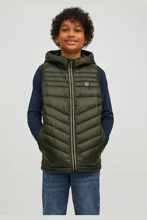 JACK & JONES Steppweste »JJEHERO BODYWARMER HOOD NOOS JNR«