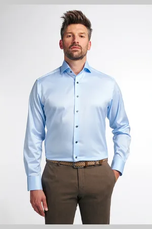 ETERNA Langarmhemd »MODERN FIT«, NON IRON (bügelfrei)