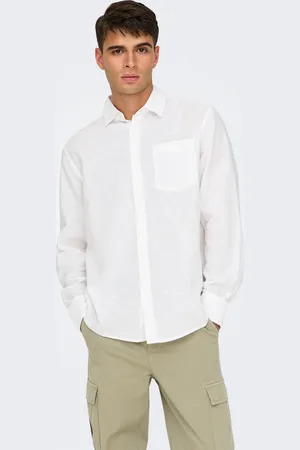 Only & Sons Langarmhemd »ONSCAIDEN LIFE REG LS 1 PKT SHIRT NOOS«