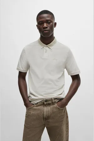 HUGO BOSS Poloshirt »PeoxfordNew«, mit Polokragen