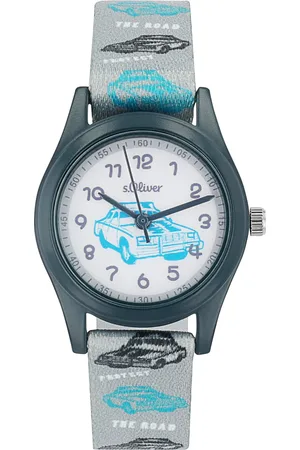 QS by s.Oliver Quarzuhr, Armbanduhr, Kinderuhr, Jungen, Schulanfang, Geburtstag, Geschenkidee