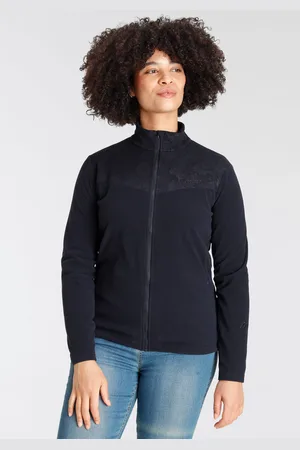 Maier Sports Fleecejacke, ohne Kapuze, Atmungsaktiv & Schnell trocknend