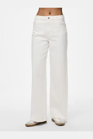 Pieces® High-waist-Jeans »PCSELMA HW WIDE JEANS OD NOOS BC«