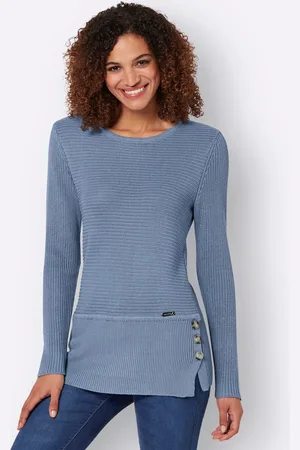 Casual Looks Rundhalspullover »Pullover«