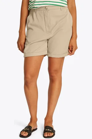 Tommy Hilfiger Shorts »CO TENCEL CHINO SHORT«, mit Umschlagsaum