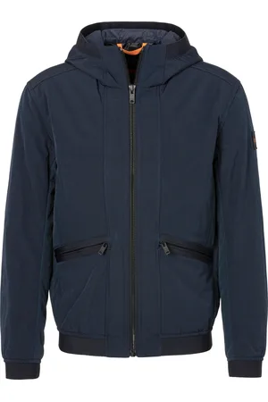 HUGO BOSS Outdoorjacke »Ogmare«, mit Kapuze, mit BOSS Logopatch