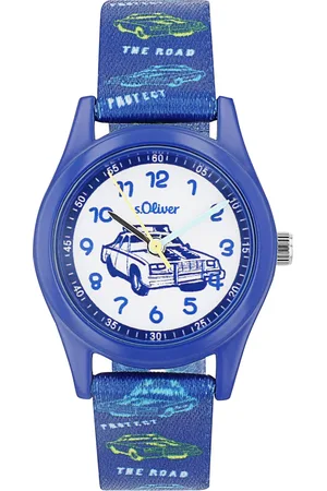 QS by s.Oliver Quarzuhr, Armbanduhr, Kinderuhr, Mädchen, Schulanfang, Geburtstag, Geschenkidee