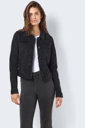 Noisy May Jeansjacke »NMDEBRA L/S BLACK DENIM JACKET NOOS«