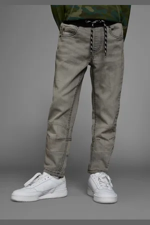 ARIZONA Schlupfjeans », Stretch-Jeans für Jungen«, bequeme O-Shape-Passform, Used-Look-Waschung