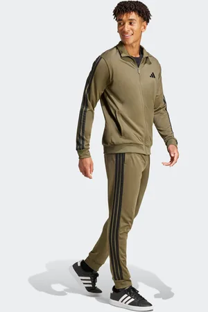 adidas Trainingsanzug »M 3S TR TT TS«, (2 tlg.), Basic 3-Streifen Trikot