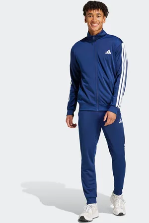 adidas Trainingsanzug »M 3S TR TT TS«, (2 tlg.), Basic 3-Streifen Trikot