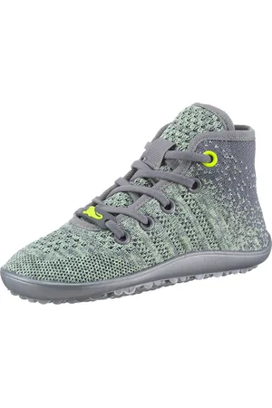leguano Barfußschuh »LEGUANITO GO KIWI«, Freizeitschuh, Schnürboots, Kinderschuh, speziell entwickelte Sohle