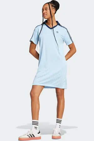 adidas Shirtkleid »V-NECK SS DRESS«, (1 tlg.)