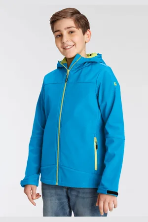 Killtec Softshelljacke »BYS SFTSHLL JCKT OT«, (1 St.), mit Kapuze, Übergangsjacke, Wasserabweisend & Windabweisend, für Kinder