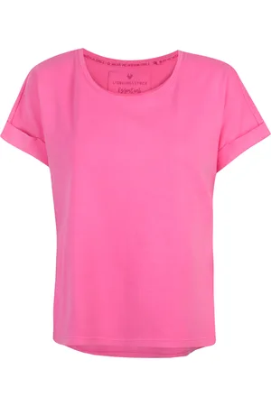 Lieblingsstück Rundhalsshirt »CamilaEp«, mit Logostickerei