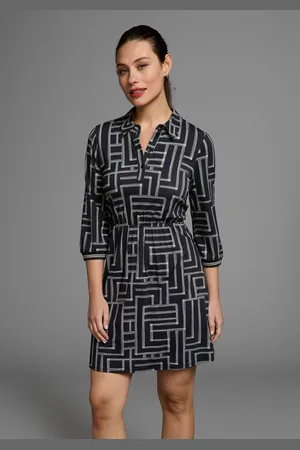 Laura Scott Polokleid, mit Grafik-Print - NEUE KOLLEKTION