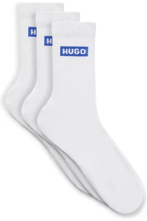 Hugo Blue Socken »3P QS BLUE LOGO CC«, (3 Paar), Unisex Sportsocken