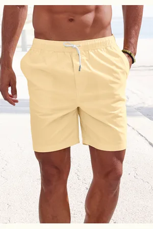 john devin Shorts »Bermuda«, kurze Hose aus elastischer, gewebter Baumwollqualität