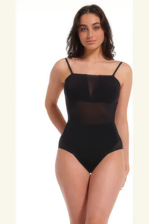 MAGIC Bodyfashion Shaping-Body, Mit Mesh-Details