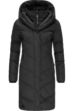 Ragwear Wintermantel »Winterjacke Natalka II Intl.«, stylischer, gesteppter Winterparka mit großer Kapuze