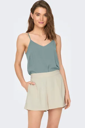 ONLY Spaghettitop »ONLNOVA LIFE VIS PARIS SINGLET SOLID«