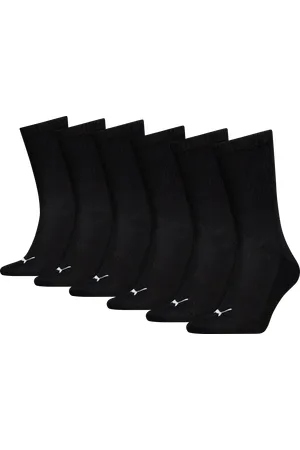 PUMA Socken » UNISEX CUSHIONED NEXT CREW 6P ECOM«, (6 Paar), mit Logoschriftzug an der Rückseite